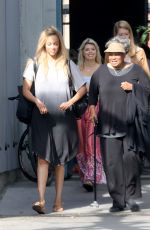 TYRA BANKS Leaves a Brunch with Her Mother in Venice 01/16/2018
