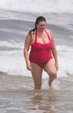 TZIPORAH MALKAH (KATE FISCHER) in Swimsuit on the Beach in South Australia 01/11/2018