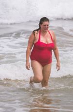 TZIPORAH MALKAH (KATE FISCHER) in Swimsuit on the Beach in South Australia 01/11/2018