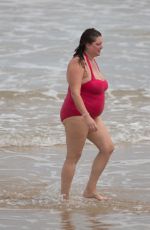 TZIPORAH MALKAH (KATE FISCHER) in Swimsuit on the Beach in South Australia 01/11/2018