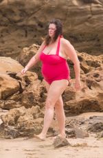 TZIPORAH MALKAH (KATE FISCHER) in Swimsuit on the Beach in South Australia 01/11/2018