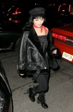 VANESSA HUDGENS Arrives at Bowery Hotel in New York 01/25/2018