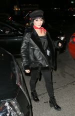 VANESSA HUDGENS Arrives at Bowery Hotel in New York 01/25/2018