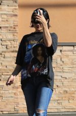 VANESSA HUDGENS Arrives at CVS Pharmacy in Studio City 01/05/2018