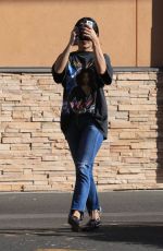 VANESSA HUDGENS Arrives at CVS Pharmacy in Studio City 01/05/2018