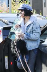 VANESSA HUDGENS at Nine Zero One Salon in West Hollywood 01/10/2018