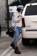 VANESSA HUDGENS at Nine Zero One Salon in West Hollywood 01/10/2018