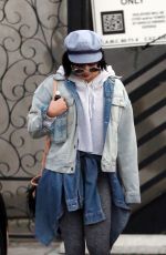 VANESSA HUDGENS at Nine Zero One Salon in West Hollywood 01/10/2018