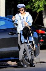 VANESSA HUDGENS at Nine Zero One Salon in West Hollywood 01/10/2018