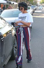 VANESSA HUDGENS Leaves Alfred