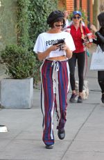 VANESSA HUDGENS Leaves Alfred