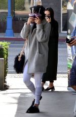 VANESSA HUDGENS Leaves Earth Bar in West Hollywood 01/15/2018