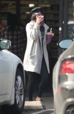 VANESSA HUDGENS Leaves Earthbar in Los Angeles 01/16/2018