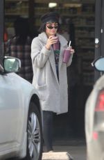 VANESSA HUDGENS Leaves Earthbar in Los Angeles 01/16/2018