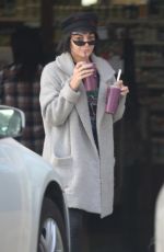 VANESSA HUDGENS Leaves Earthbar in Los Angeles 01/16/2018