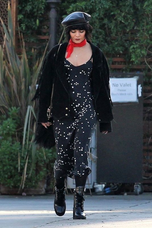 VANESSA HUDGENS Out and About in Los Angeles 01/12/2018