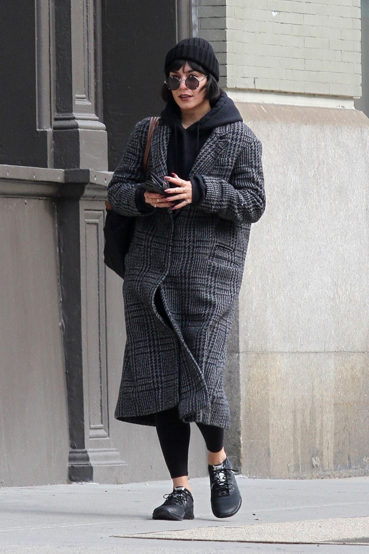 VANESSA HUDGENS Out in New York 01/29/2018 – HawtCelebs
