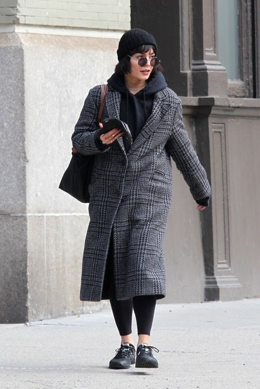 VANESSA HUDGENS Out in New York 01/29/2018