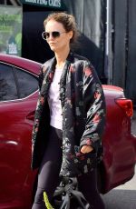 VANESSA PARADIS Shopping at Whole Foods in Studio City 01/16/2018