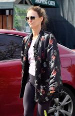 VANESSA PARADIS Shopping at Whole Foods in Studio City 01/16/2018