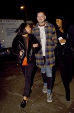 VANESSA WHITE at Mahiki Club in London 01/20/2018