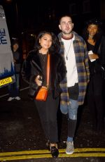 VANESSA WHITE at Mahiki Club in London 01/20/2018