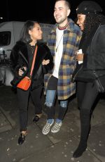 VANESSA WHITE at Mahiki Club in London 01/20/2018