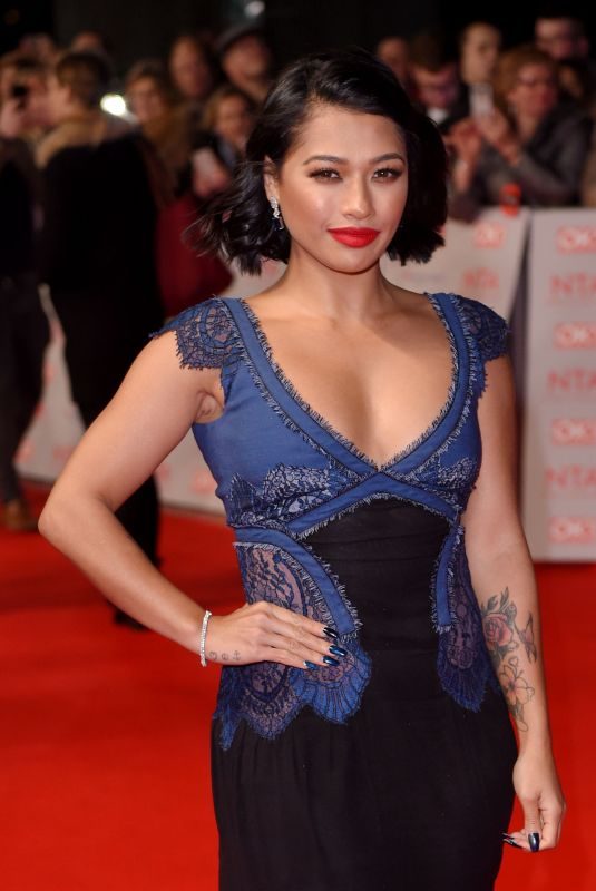 VANESSA WHITE at National Television Awards in London 01/23/2018