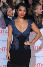 VANESSA WHITE at National Television Awards in London 01/23/2018