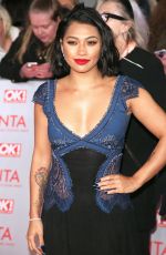 VANESSA WHITE at National Television Awards in London 01/23/2018