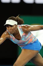 VENUS WILLIAMS at Australian Open Tennis Tournament in Melbourne 01/15/2018