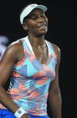 VENUS WILLIAMS at Australian Open Tennis Tournament in Melbourne 01/15/2018