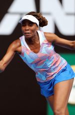 VENUS WILLIAMS at Australian Open Tennis Tournament in Melbourne 01/15/2018