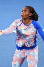 VENUS WILLIAMS at Practice Session at Australian Open Tennis Tournament in Melbourne 01/14/2018
