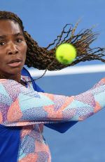 VENUS WILLIAMS at Practice Session at Australian Open Tennis Tournament in Melbourne 01/14/2018