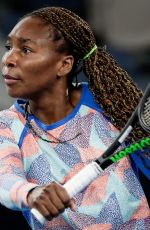 VENUS WILLIAMS at Practice Session at Australian Open Tennis Tournament in Melbourne 01/14/2018