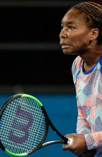VENUS WILLIAMS at Practice Session at Australian Open Tennis Tournament in Melbourne 01/14/2018