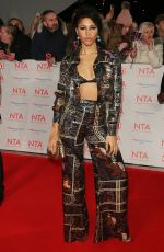 VICK HOPE at National Television Awards in London 01/23/2018