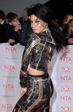 VICK HOPE at National Television Awards in London 01/23/2018