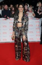 VICK HOPE at National Television Awards in London 01/23/2018
