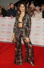 VICK HOPE at National Television Awards in London 01/23/2018