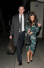 VICKY PATTISON and John Noble at Gaucho Club in London 01/16/2018