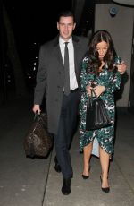 VICKY PATTISON and John Noble at Gaucho Club in London 01/16/2018