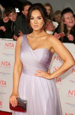 VICKY PATTISON at National Television Awards in London 01/23/2018