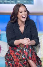 VICKY PATTISON at Sunday Brunch TV Show in London 01/28/2018