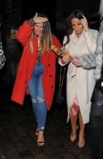 VICKY PATTISON Leaves Stables Market at Camden in London 01/27/2018