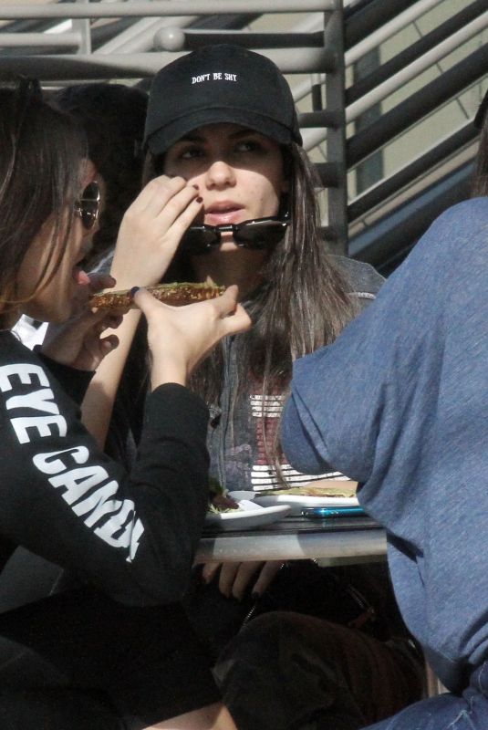 VICTORIA JUSTICE Out for Lunch in Studio City 01/17/2018