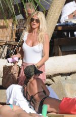 VICTORIA SILVSTEDT Out for Lunch at Shelona in St Barts 01/03/2018