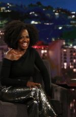 VIOLA DAVIS at Jimmy Kimmel Live 01/25/2018