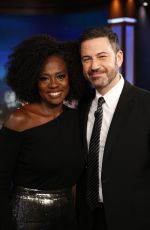 VIOLA DAVIS at Jimmy Kimmel Live 01/25/2018